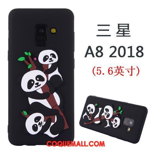 Étui Samsung Galaxy A8 2018 Étoile Protection Ornements Suspendus, Coque Samsung Galaxy A8 2018 Téléphone Portable Dessin Animé