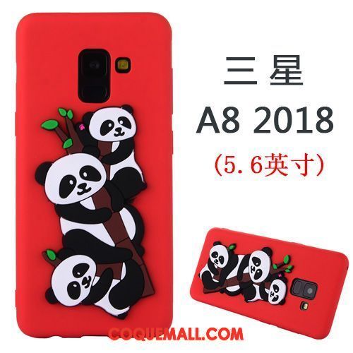 Étui Samsung Galaxy A8 2018 Étoile Protection Ornements Suspendus, Coque Samsung Galaxy A8 2018 Téléphone Portable Dessin Animé