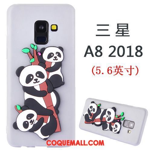 Étui Samsung Galaxy A8 2018 Étoile Protection Ornements Suspendus, Coque Samsung Galaxy A8 2018 Téléphone Portable Dessin Animé