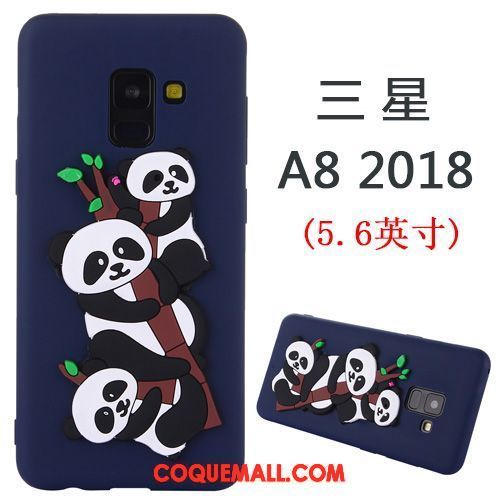 Étui Samsung Galaxy A8 2018 Étoile Protection Ornements Suspendus, Coque Samsung Galaxy A8 2018 Téléphone Portable Dessin Animé