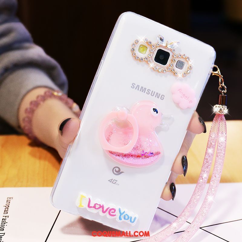Étui Samsung Galaxy A8 Renard Protection Dessin Animé, Coque Samsung Galaxy A8 Tendance Charmant