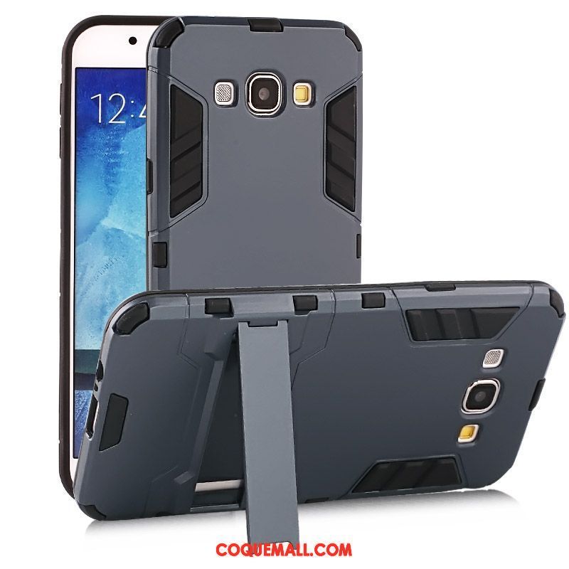 Étui Samsung Galaxy A8 Support Étoile Or, Coque Samsung Galaxy A8 Protection Silicone