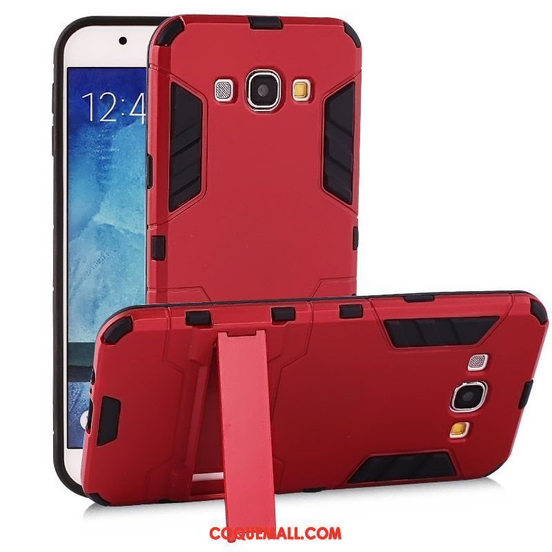 Étui Samsung Galaxy A8 Support Étoile Or, Coque Samsung Galaxy A8 Protection Silicone