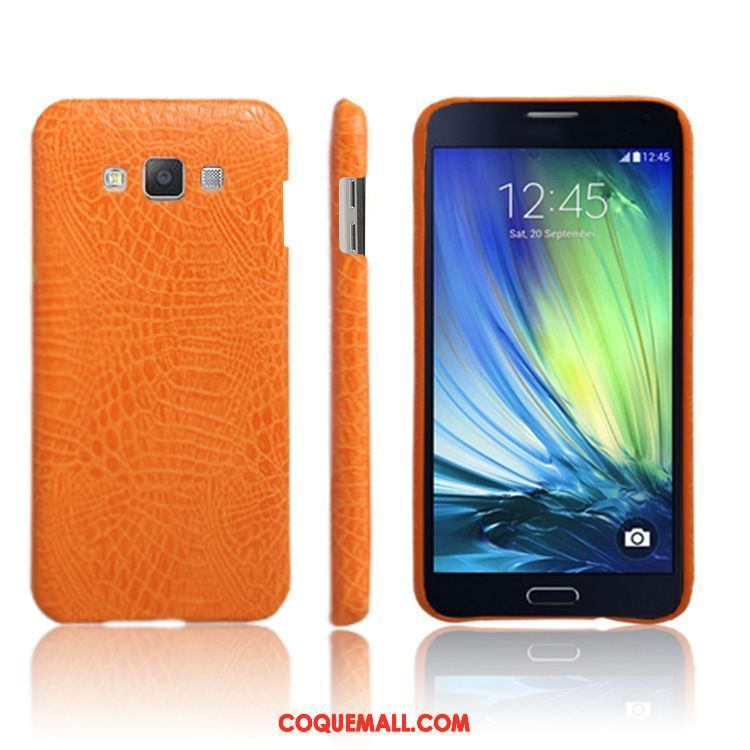 Étui Samsung Galaxy A8 Téléphone Portable Protection Rouge, Coque Samsung Galaxy A8 Crocodile Modèle Étoile