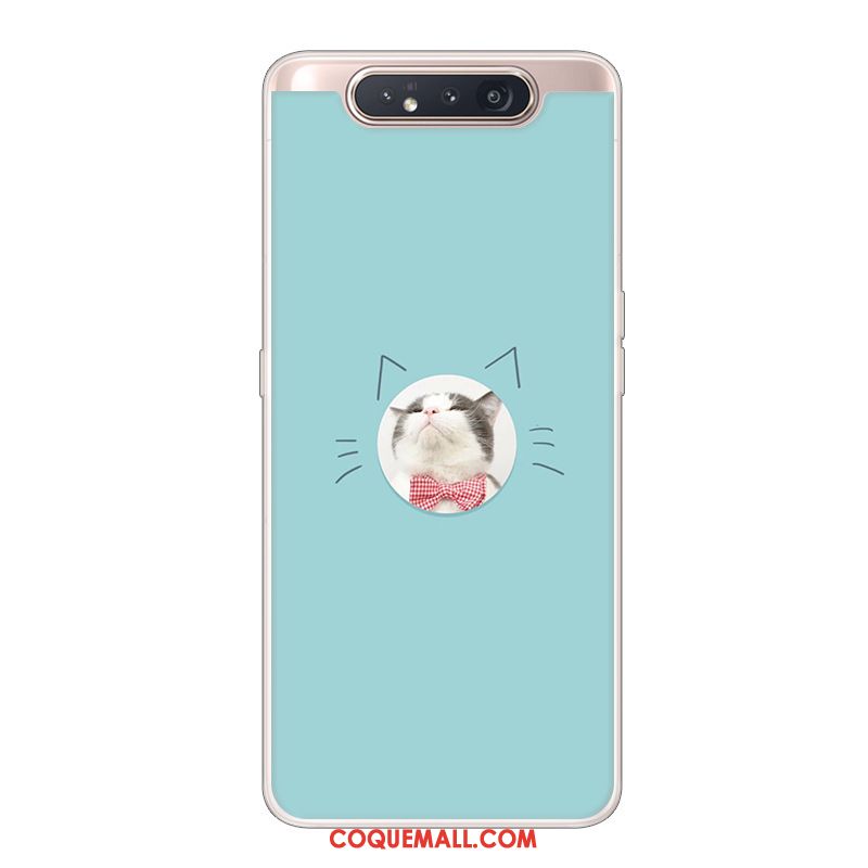 Étui Samsung Galaxy A80 Protection Étoile Créatif, Coque Samsung Galaxy A80 Blanc Incassable