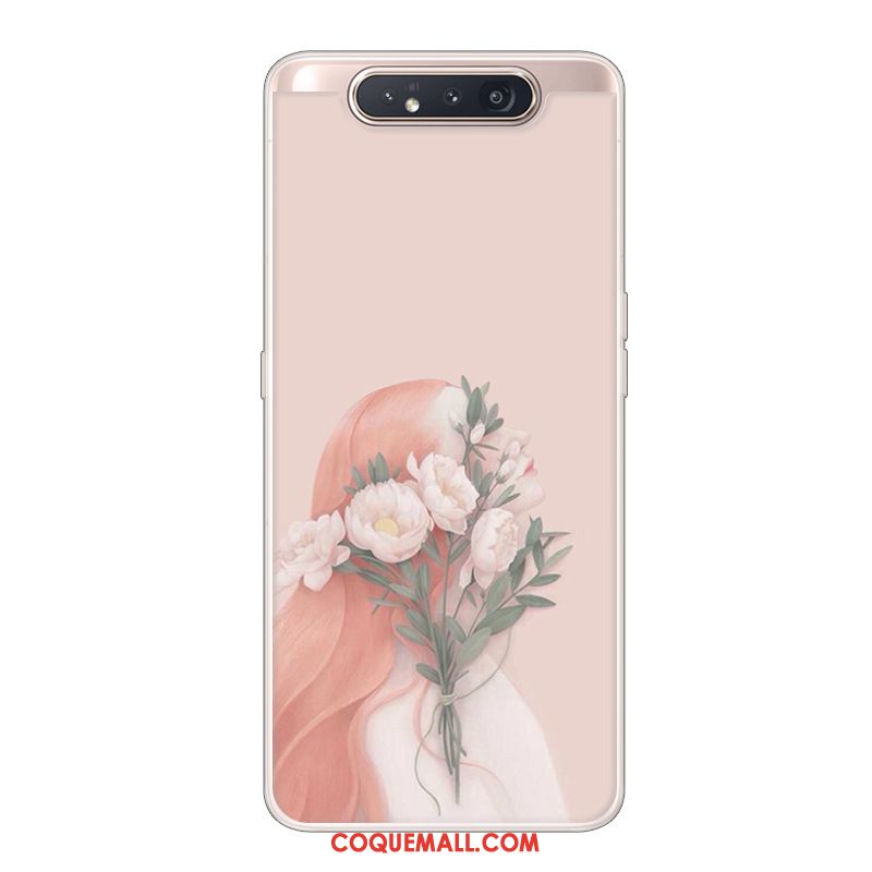 Étui Samsung Galaxy A80 Protection Étoile Créatif, Coque Samsung Galaxy A80 Blanc Incassable