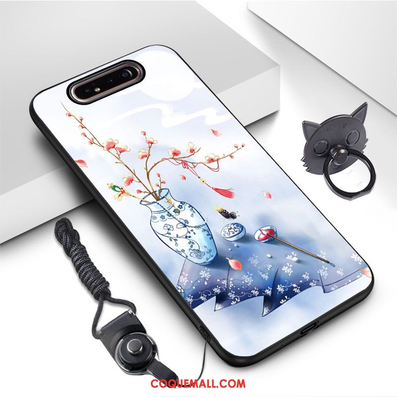 Étui Samsung Galaxy A80 Silicone Tout Compris Incassable, Coque Samsung Galaxy A80 Sac Créatif