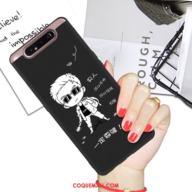 Étui Samsung Galaxy A80 Silicone Téléphone Portable Dessin Animé, Coque Samsung Galaxy A80 Étoile Fluide Doux