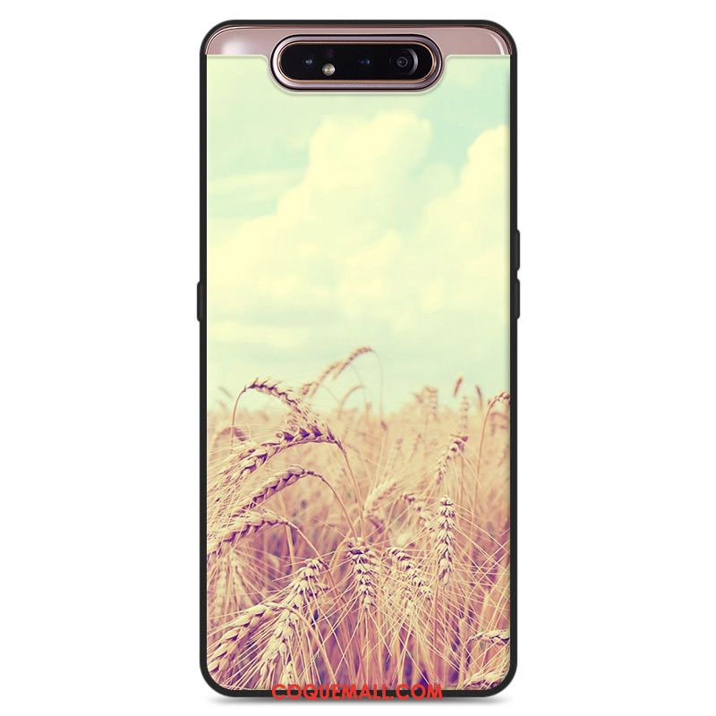 Étui Samsung Galaxy A80 Téléphone Portable Nouveau Rouge, Coque Samsung Galaxy A80 Étoile Dessin Animé