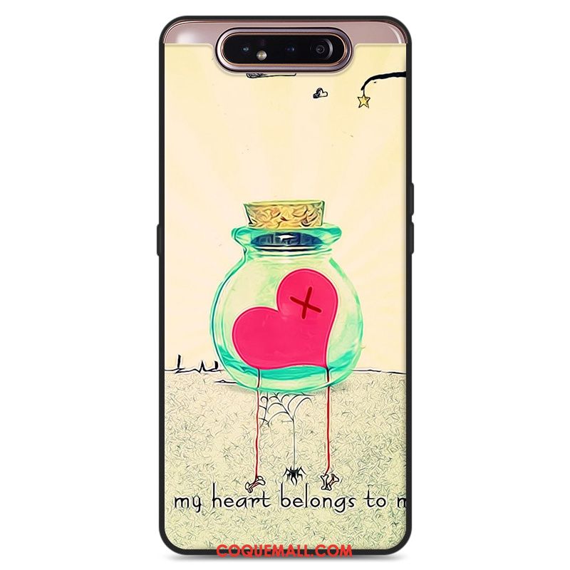 Étui Samsung Galaxy A80 Téléphone Portable Nouveau Rouge, Coque Samsung Galaxy A80 Étoile Dessin Animé