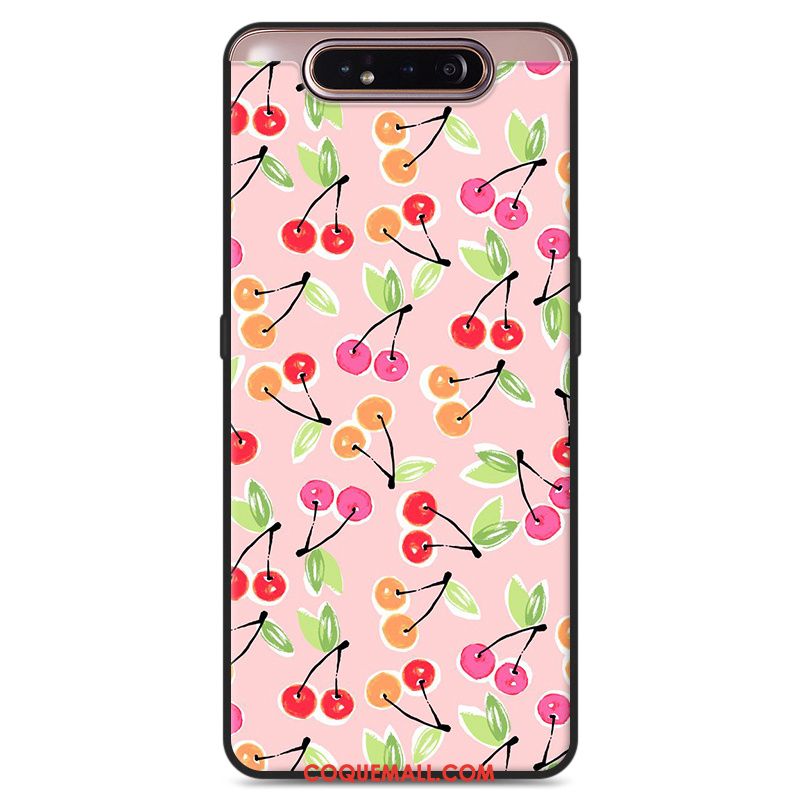 Étui Samsung Galaxy A80 Téléphone Portable Nouveau Rouge, Coque Samsung Galaxy A80 Étoile Dessin Animé