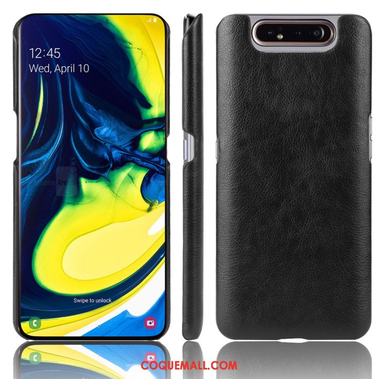 Étui Samsung Galaxy A80 Téléphone Portable Qualité Légères, Coque Samsung Galaxy A80 Sac Cuir