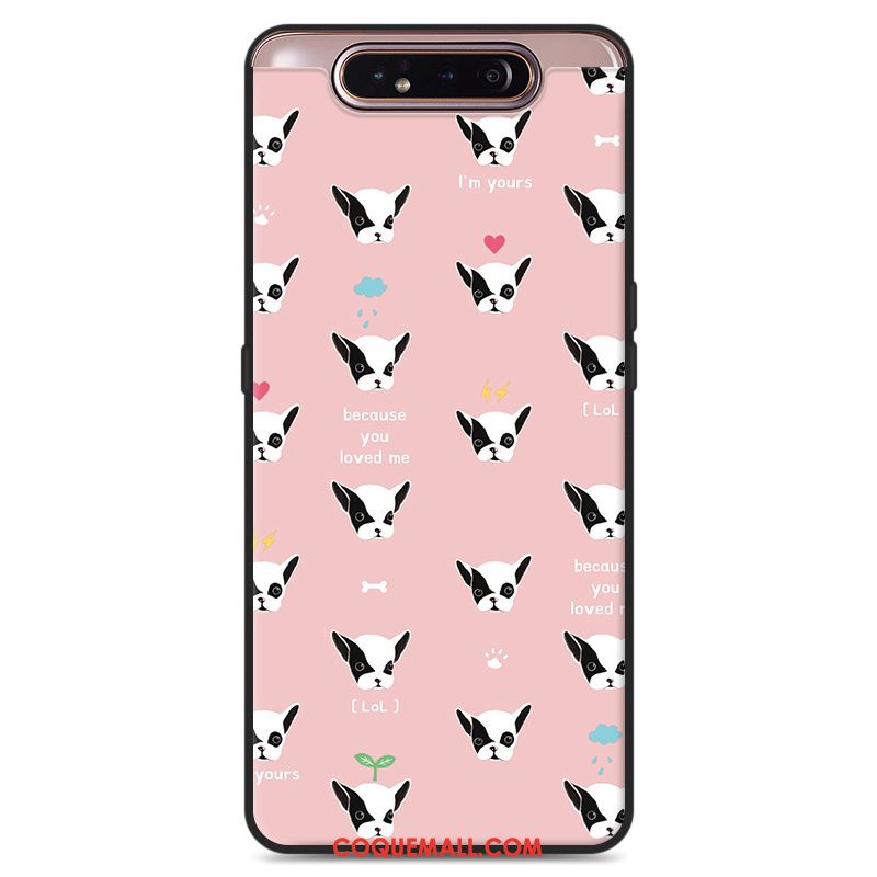 Étui Samsung Galaxy A80 Étoile Personnalité Protection, Coque Samsung Galaxy A80 Dessin Animé Silicone