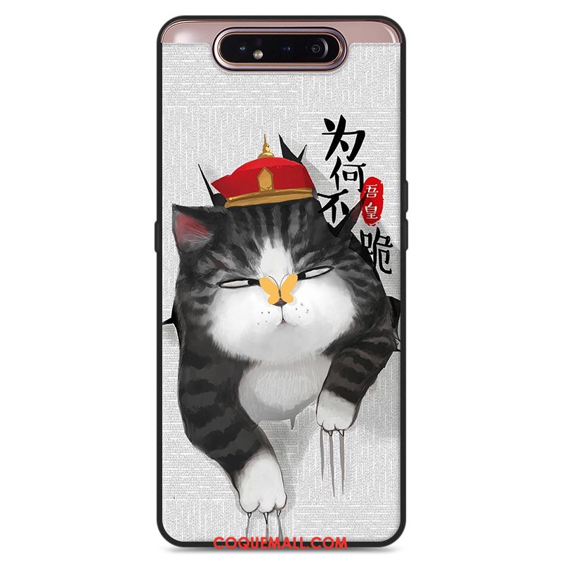 Étui Samsung Galaxy A80 Étoile Personnalité Protection, Coque Samsung Galaxy A80 Dessin Animé Silicone