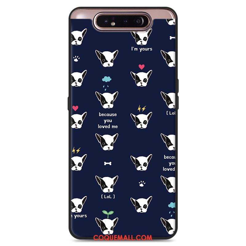 Étui Samsung Galaxy A80 Étoile Personnalité Protection, Coque Samsung Galaxy A80 Dessin Animé Silicone