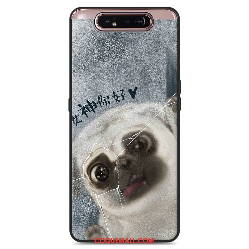 Étui Samsung Galaxy A80 Étoile Personnalité Protection, Coque Samsung Galaxy A80 Dessin Animé Silicone