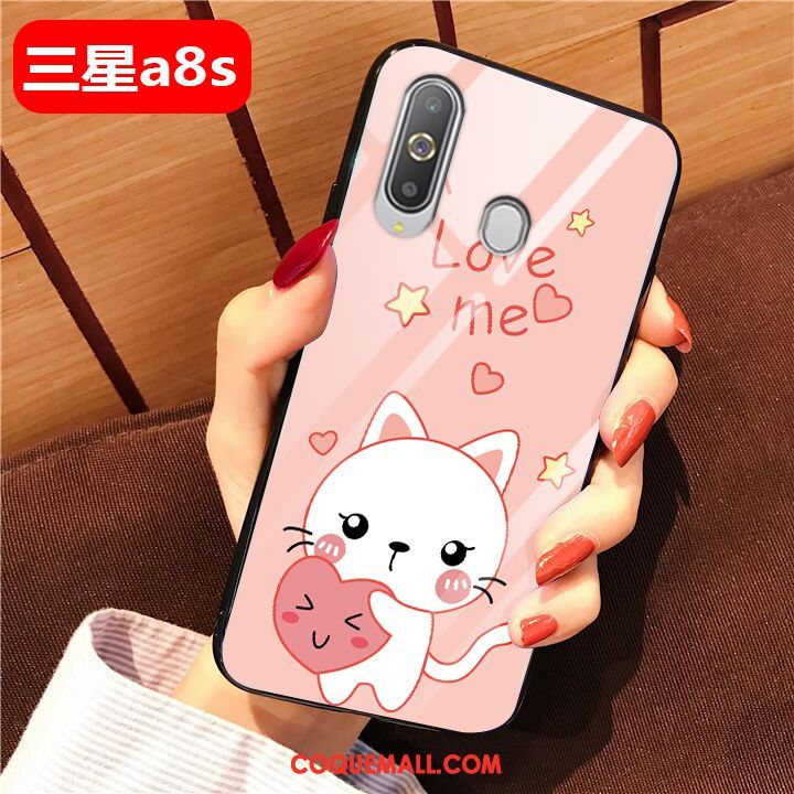 Étui Samsung Galaxy A8s Dessin Animé Charmant Téléphone Portable, Coque Samsung Galaxy A8s Difficile Protection