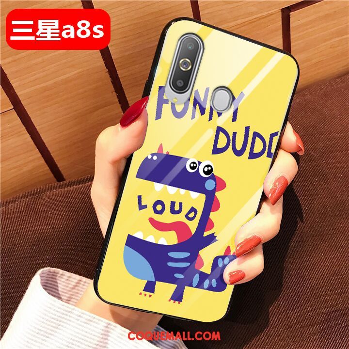 Étui Samsung Galaxy A8s Dessin Animé Charmant Téléphone Portable, Coque Samsung Galaxy A8s Difficile Protection