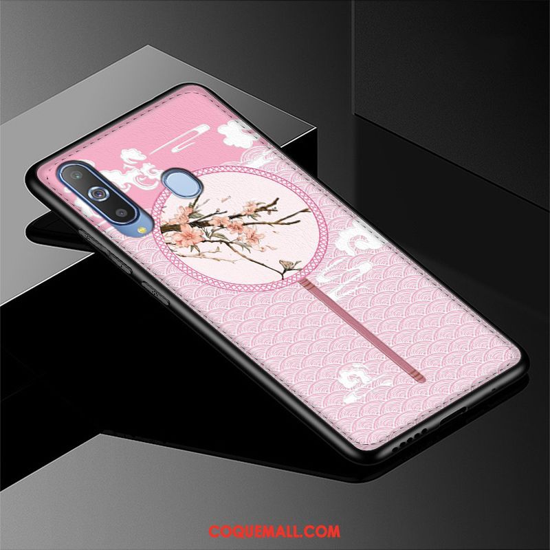 Étui Samsung Galaxy A8s Dessin Animé Téléphone Portable Modèle Fleurie, Coque Samsung Galaxy A8s Tendance Fluide Doux