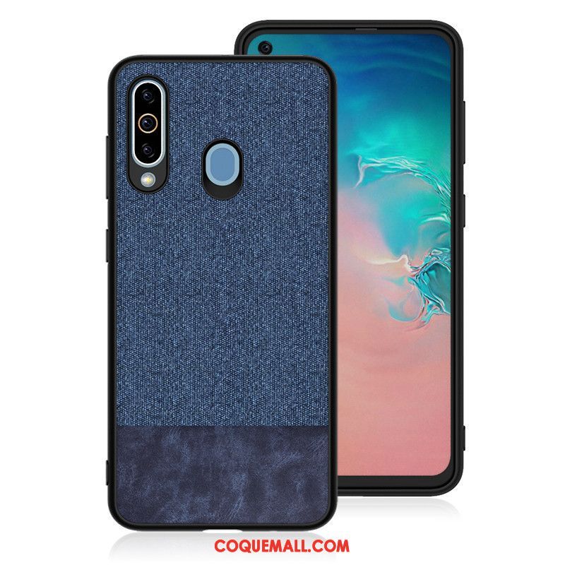 Étui Samsung Galaxy A8s Incassable Téléphone Portable Tout Compris, Coque Samsung Galaxy A8s Tissu Étoile Braun Braun