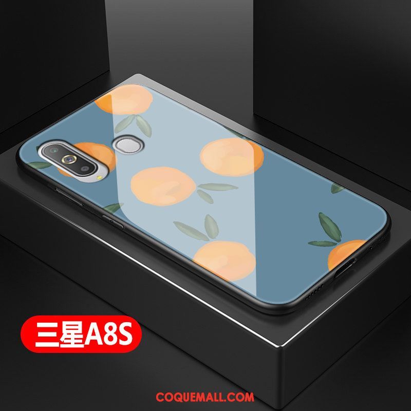 Étui Samsung Galaxy A8s Petit Protection Silicone, Coque Samsung Galaxy A8s Difficile Étoile