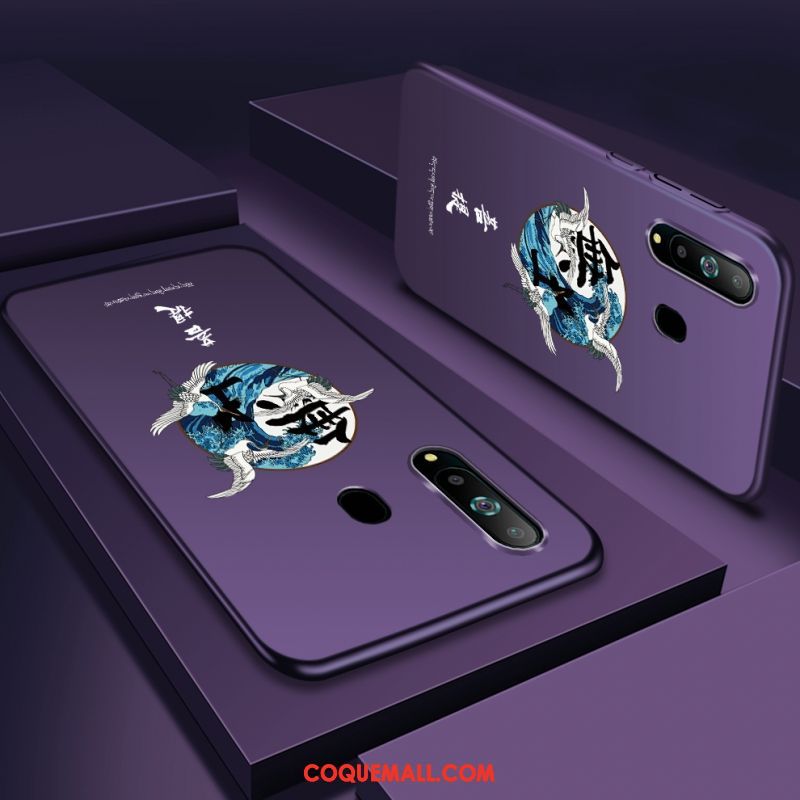 Étui Samsung Galaxy A8s Rouge Or Téléphone Portable, Coque Samsung Galaxy A8s Violet Étoile