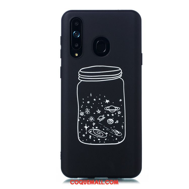 Étui Samsung Galaxy A8s Étoile Fluide Doux Très Mince, Coque Samsung Galaxy A8s Téléphone Portable Ornements Suspendus