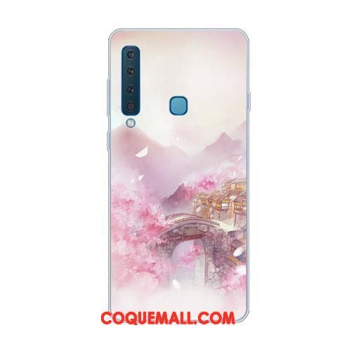 Étui Samsung Galaxy A9 2018 Frais Vent Étoile, Coque Samsung Galaxy A9 2018 Protection Téléphone Portable