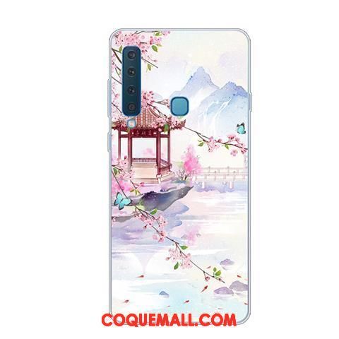 Étui Samsung Galaxy A9 2018 Frais Vent Étoile, Coque Samsung Galaxy A9 2018 Protection Téléphone Portable