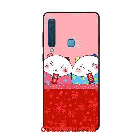 Étui Samsung Galaxy A9 2018 Richesse Multicolore Étoile, Coque Samsung Galaxy A9 2018 Incassable Téléphone Portable