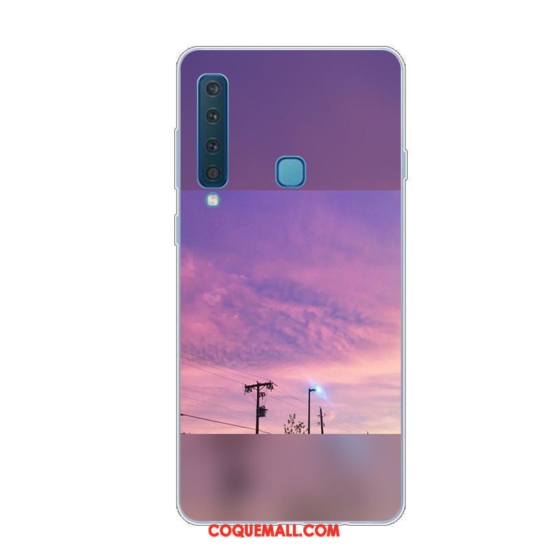 Étui Samsung Galaxy A9 2018 Silicone Personnalité Créatif, Coque Samsung Galaxy A9 2018 Clair Téléphone Portable