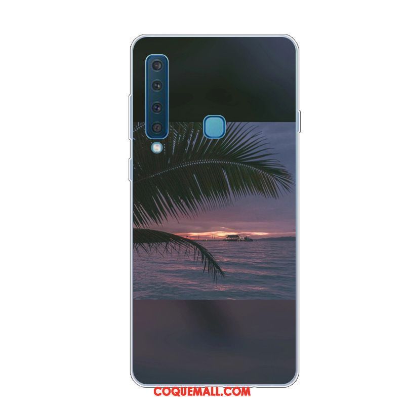 Étui Samsung Galaxy A9 2018 Silicone Personnalité Créatif, Coque Samsung Galaxy A9 2018 Clair Téléphone Portable