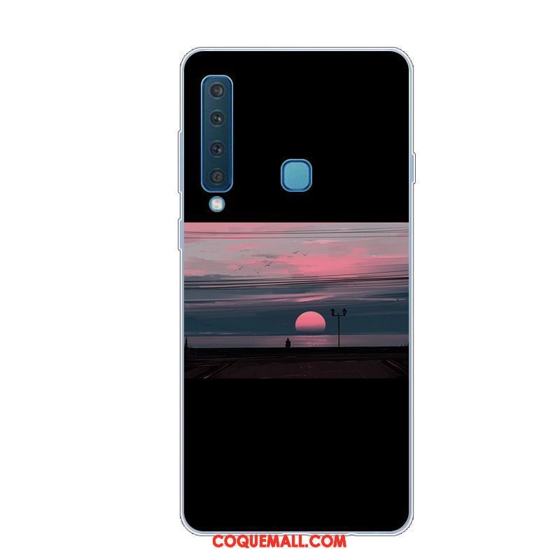 Étui Samsung Galaxy A9 2018 Silicone Personnalité Créatif, Coque Samsung Galaxy A9 2018 Clair Téléphone Portable