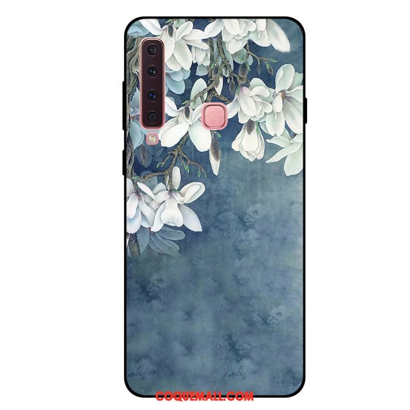 Étui Samsung Galaxy A9 2018 Tout Compris Protection Fluide Doux, Coque Samsung Galaxy A9 2018 Multicolore Art