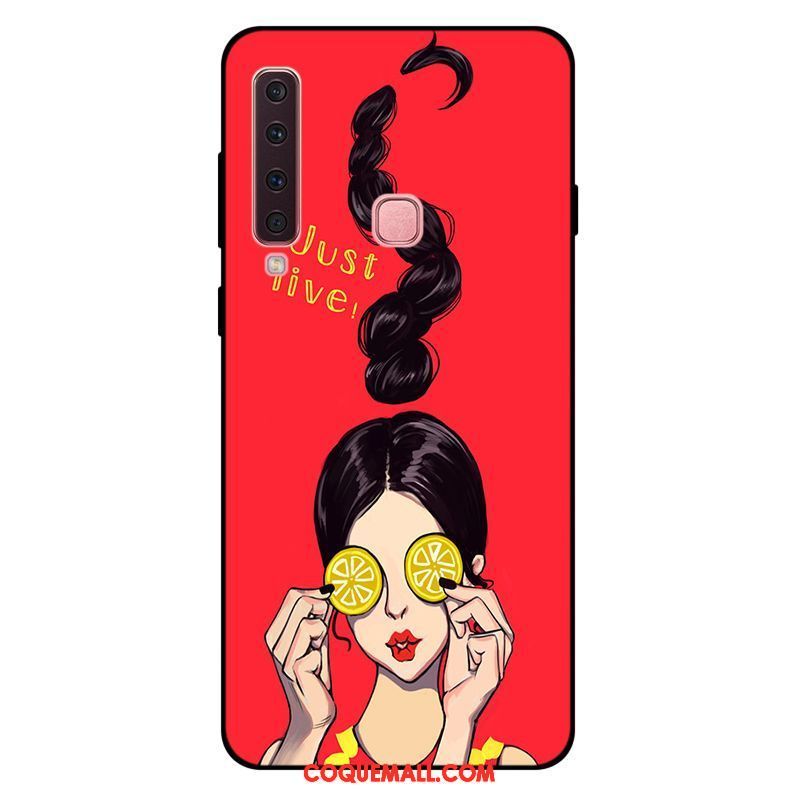 Étui Samsung Galaxy A9 2018 Tout Compris Protection Fluide Doux, Coque Samsung Galaxy A9 2018 Multicolore Art