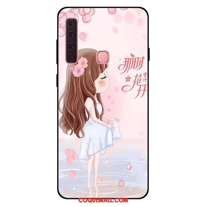 Étui Samsung Galaxy A9 2018 Tout Compris Protection Fluide Doux, Coque Samsung Galaxy A9 2018 Multicolore Art