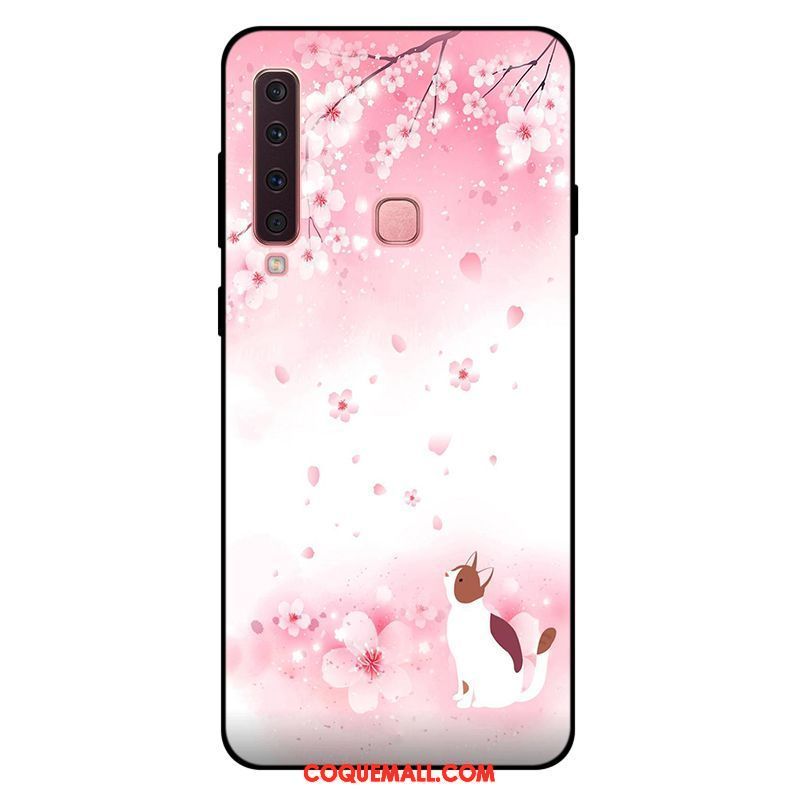 Étui Samsung Galaxy A9 2018 Tout Compris Protection Fluide Doux, Coque Samsung Galaxy A9 2018 Multicolore Art