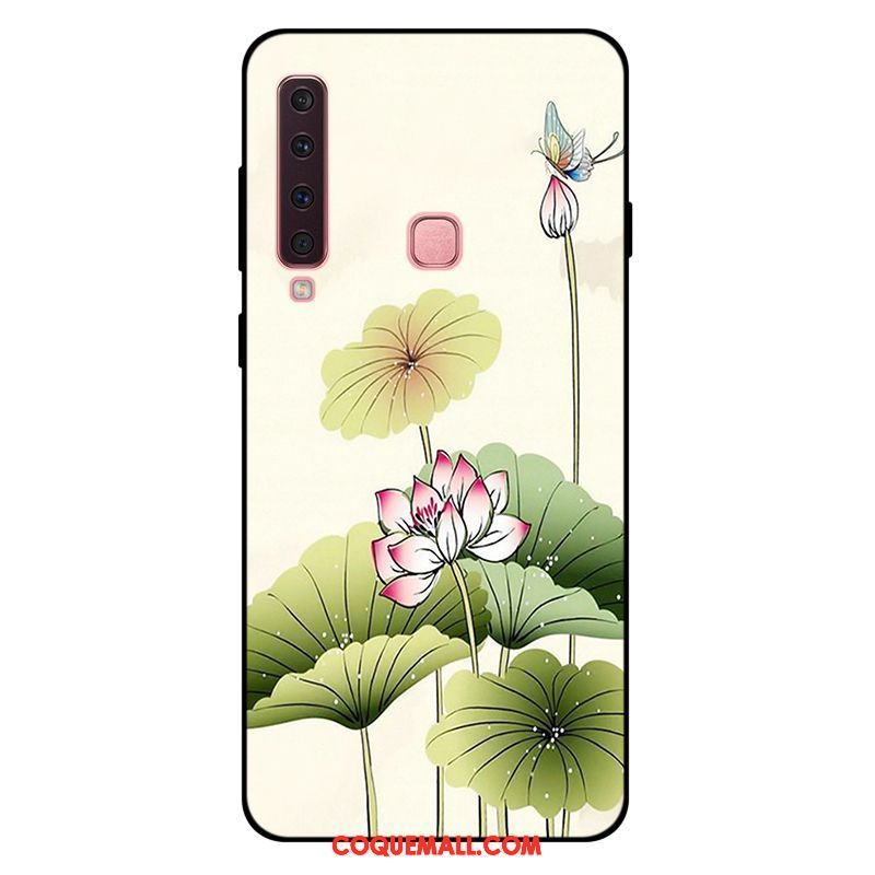 Étui Samsung Galaxy A9 2018 Tout Compris Protection Fluide Doux, Coque Samsung Galaxy A9 2018 Multicolore Art