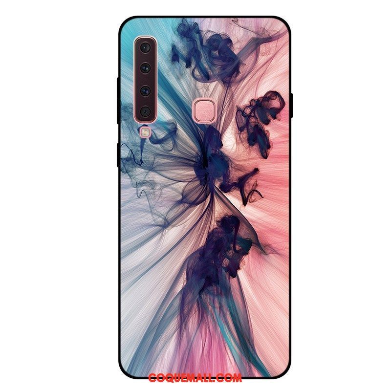 Étui Samsung Galaxy A9 2018 Tout Compris Rose Fluide Doux, Coque Samsung Galaxy A9 2018 Personnalisé Téléphone Portable