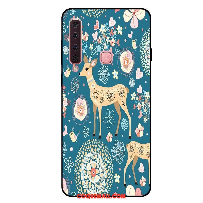 Étui Samsung Galaxy A9 2018 Tout Compris Rose Fluide Doux, Coque Samsung Galaxy A9 2018 Personnalisé Téléphone Portable