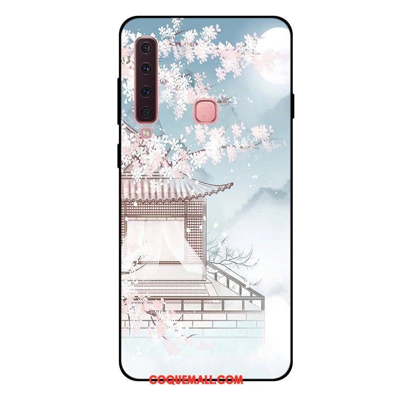 Étui Samsung Galaxy A9 2018 Tout Compris Rose Fluide Doux, Coque Samsung Galaxy A9 2018 Personnalisé Téléphone Portable