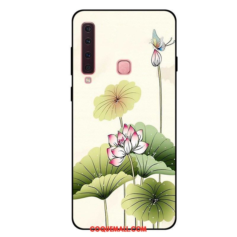 Étui Samsung Galaxy A9 2018 Tout Compris Rose Fluide Doux, Coque Samsung Galaxy A9 2018 Personnalisé Téléphone Portable