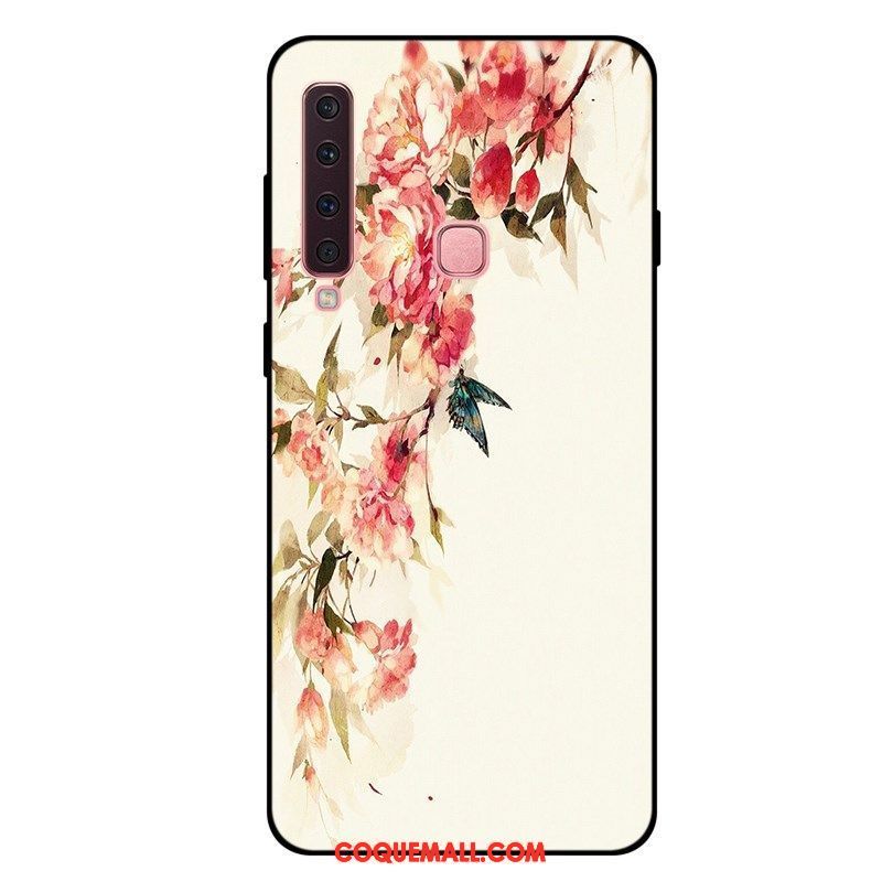 Étui Samsung Galaxy A9 2018 Tout Compris Rose Fluide Doux, Coque Samsung Galaxy A9 2018 Personnalisé Téléphone Portable