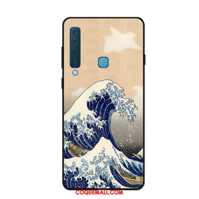 Étui Samsung Galaxy A9 2018 Téléphone Portable Étoile Peinture, Coque Samsung Galaxy A9 2018 Tendance Personnalité