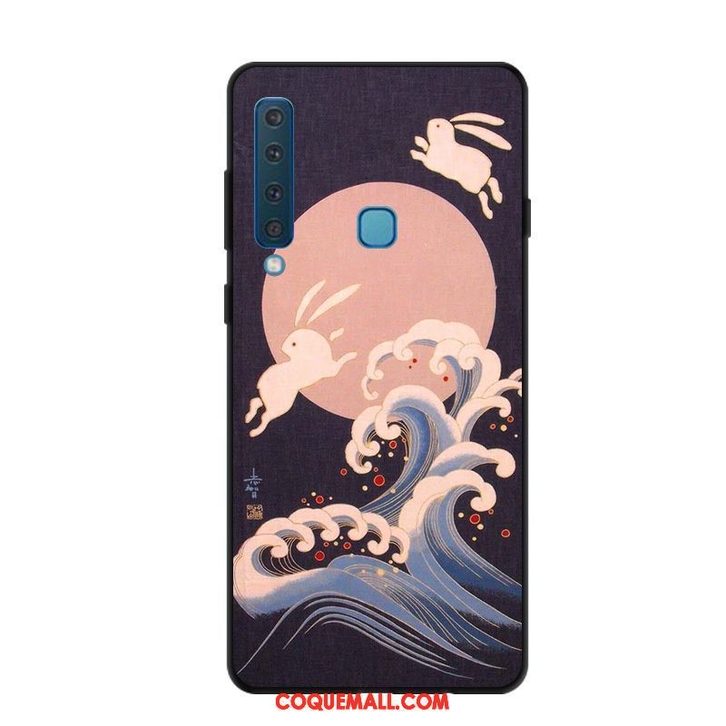 Étui Samsung Galaxy A9 2018 Téléphone Portable Étoile Peinture, Coque Samsung Galaxy A9 2018 Tendance Personnalité