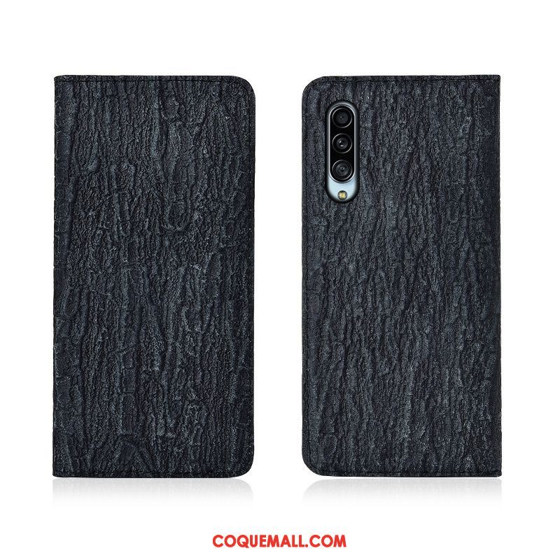 Étui Samsung Galaxy A90 5g Arbres Cuir Véritable Protection, Coque Samsung Galaxy A90 5g Téléphone Portable Incassable