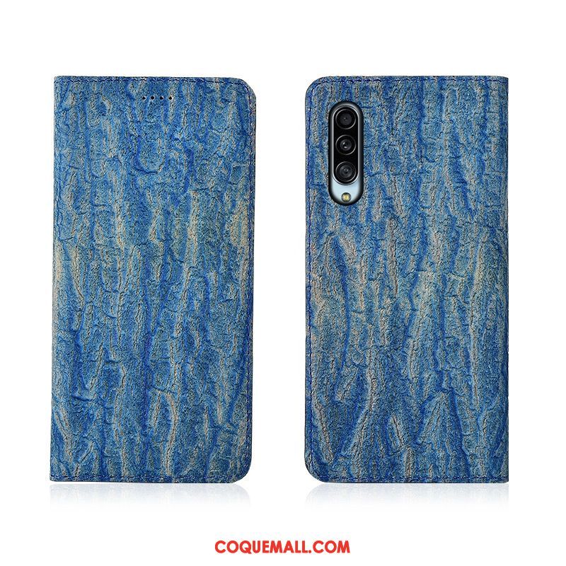 Étui Samsung Galaxy A90 5g Arbres Cuir Véritable Protection, Coque Samsung Galaxy A90 5g Téléphone Portable Incassable