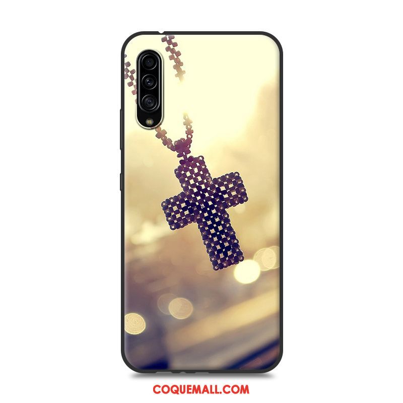 Étui Samsung Galaxy A90 5g Délavé En Daim Incassable Téléphone Portable, Coque Samsung Galaxy A90 5g Nouveau Jaune
