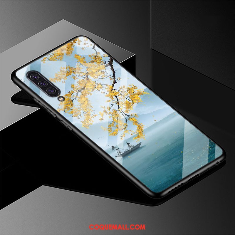 Étui Samsung Galaxy A90 5g Incassable Marque De Tendance Créatif, Coque Samsung Galaxy A90 5g Personnalité Verre