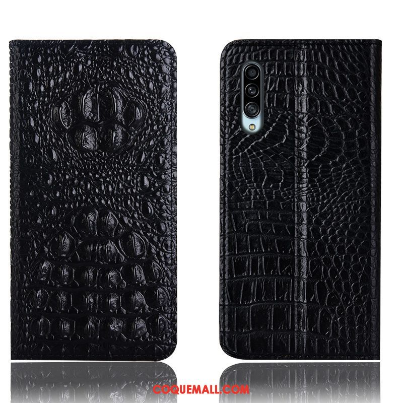 Étui Samsung Galaxy A90 5g Modèle Fleurie Protection Tout Compris, Coque Samsung Galaxy A90 5g Téléphone Portable Crocodile